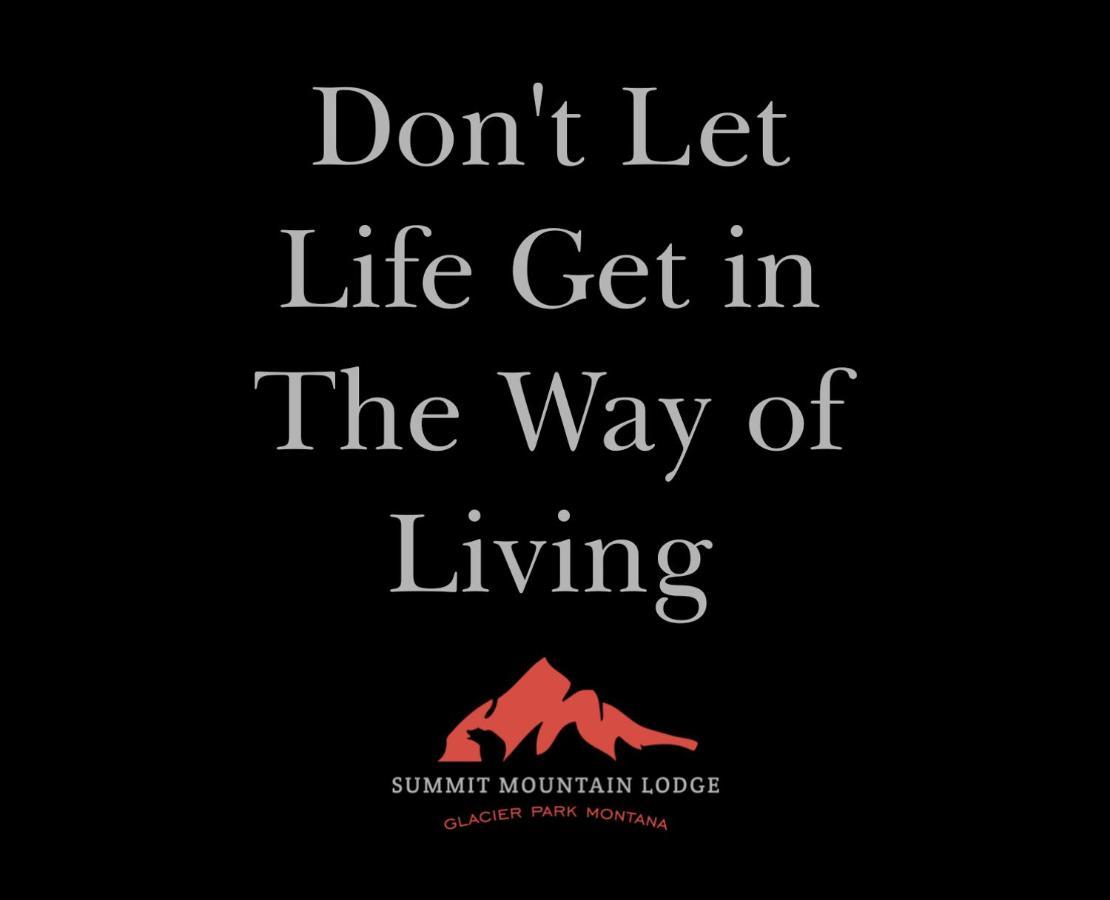 Summit Mountain Lodge And Steakhouse East Glacier Park Village Zewnętrze zdjęcie